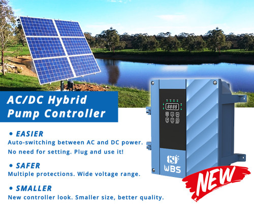 WBS 900w AC/DC Hybrid Solar Pool Pump for Swimming Pool in Australia Wholesale price