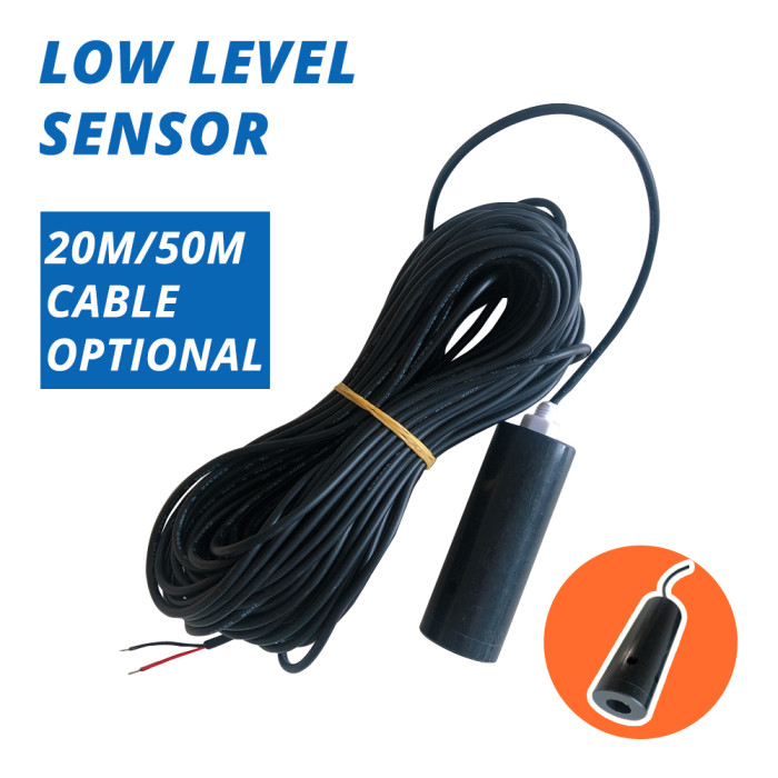 Low Level Sensor for Solar Bore Well Pump Float Switch Tank Pool Water 20m Cable