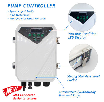 WBS DC Replacement Controller for Solar Pump - Only for WBS Solar DC Pump