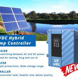 WBS AC/DC Replacement Controller for Solar Pump - Only for WBS Solar AC/DC Pump (below 2.2kw)