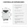 DIFFUL WBS 3" DC Solar Water Pump Deep Bore Well Submersible 400W 50m Stainless Steel