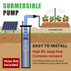 DIFFUL WBS 3" DC Screw Solar Water Bore Pump 120W Submersible Well 30m Cable
