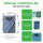 DIFFUL WBS Hybrid AC/DC 3000W 4HP Solar Submersible Bore Pump 7T/H 230m Farming Irrigation