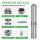 DIFFUL WBS 4" DC Submersible Well Solar Water Pump Plastic Impeller MPPT Controller Kit 2HP