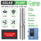 DIFFUL WBS Solar Well Pump kit,4inch 150V 1500W solar pump with mppt controller.