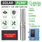 DIFFUL WBS Solar Well Pump kit,4inch 120V 2200W solar pump with mppt controller.