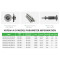 DIFFUL WBS Solar Well Pump kit,4inch 300V 3000W solar pump with mppt controller.