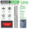 DIFFUL WBS Solar Well Pump kit,4inch 520V 4000W solar pump with mppt controller.