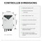 DIFFUL WBS DC Solar Peripheral Vortex Pressure Pump Clean Water 550W River Pond Offgrid