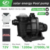 DIFFUL WBS Surface Swimming Pool Pump DC Off Grid Brushless 110V 1.5HP 27000 L/H + Controller