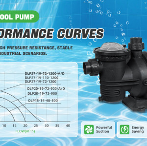 DIFFUL WBS 500w DC Solar Powered Pool Pump for Swimming Pool Variable-Speed Factory Price