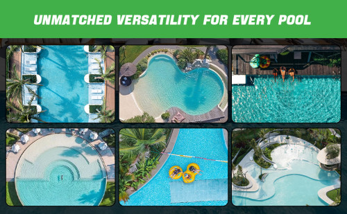 DIFFUL WBS 500w DC Solar Powered Pool Pump for Swimming Pool Variable-Speed Factory Price