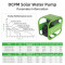 DIFFUL WBS Solar Surface Pump，72V 750W solar pump with mppt controller.