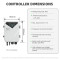 DIFFUL WBS Solar Surface Pump，72V 750W solar pump with mppt controller.