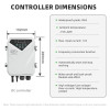 DIFFUL WBS DC Solar Water Pressure Jet Pump High Pressure 48V well pump kit Controller