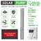 DIFFUL WBS Solar Well Pump kit,6inch 380/520V 11000W solar pump with mppt controller.