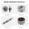 DIFFUL WBS Solar Well Pump kit,6inch 380/520V 7500W solar pump with mppt controller.