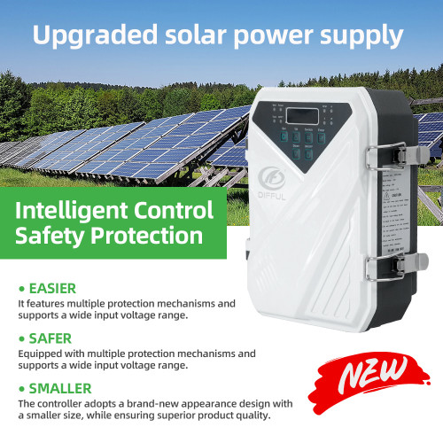 DIFFUL WBS 36V DC Solar Pump Controller Smart Water Pump Regulator 36V-DC
