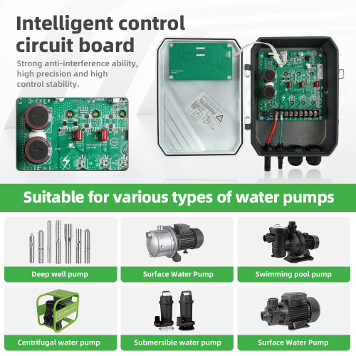 DIFFUL WBS DC Replacement Controller for Solar Pump - Only for DIFFUL WBS Solar DC 48V Pump
