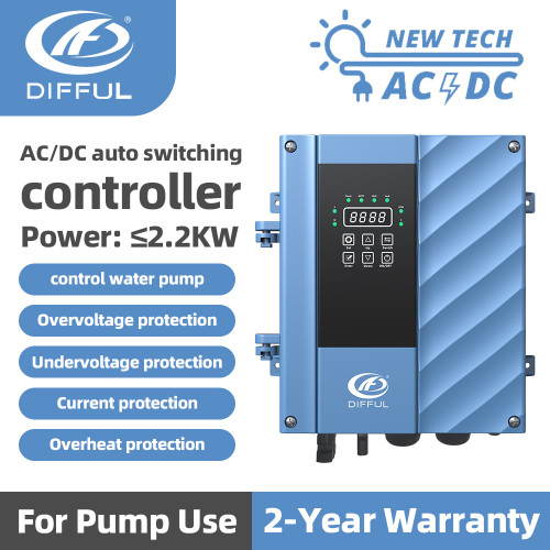 DIFFUL WBS DC/AC 72V Replacement Hybrid Controller - For DIFFUL DSS Series Solar Bore Pump
