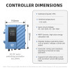 DIFFUL WBS DC/AC 200V Replacement Hybrid Controller -For 750- 2200W A/D Solar Pump