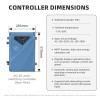 DIFFUL WBS DC/AC 300V Replacement Hybrid Controller Only for 2200W Solar Pumps MPPT