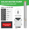 DIFFUL WBS 2”DC Solar Bore Pump Submersible Well 24V 200W 35m head Clean water Off Grid