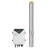 DIFFUL WBS Solar Pump kit,2inch 24V 200W solar well pump with mppt controller.