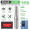 DIFFUL WBS Solar Well Pump kit,4inch 300V 2200W solar pump with mppt controller.
