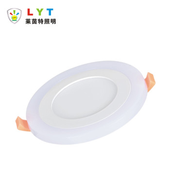 Two Color Round Panel Light