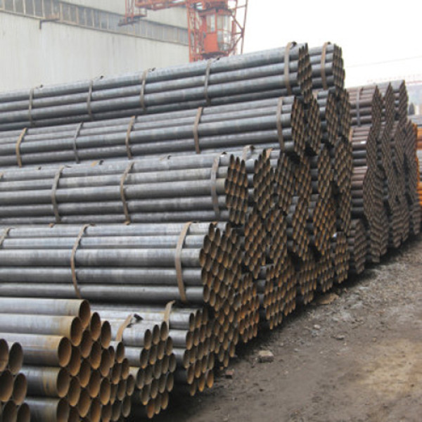 schedule 40 black erw carbon steel pipe 6 Meter