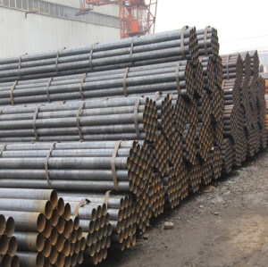 Material de construcción de la marca YOUFA soldado tubo de acero al carbono erw