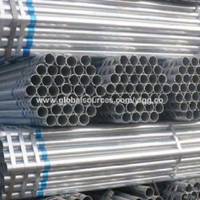 Tubo de acero soldado galvanizado en caliente, tubo de acero galvanizado precio de tubo de hierro galvanizado