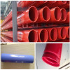 ASTM A795 SCH10 ERW carbon steel pipe/grooved end pipe
