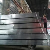 MARCA YOUFA Tubo de acero Gi cuadrado 30x30 mm pre galvanizado en invernadero