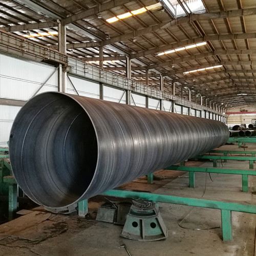 YOUFA SSAW спиральная сварка стальных труб для строительства свайных труб