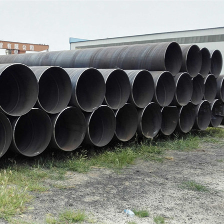 ASTM A252 construcción / pilotes de tubos de acero-SSAW Tubos de acero en espiral