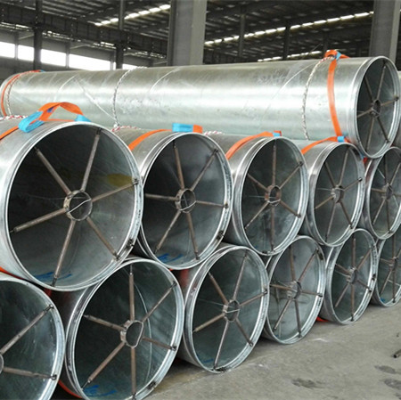 Galvanized Spiral Steel Pipe Certified API 5L ISO