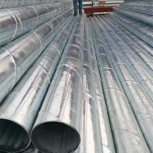 Galvanized Spiral Steel Pipe Certified API 5L ISO