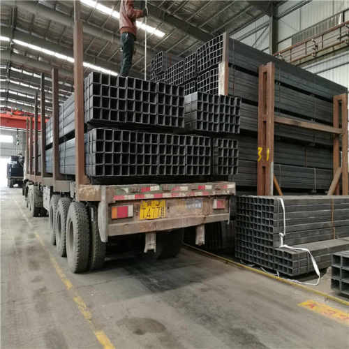 ASTM A36 galvanized square steel pipe 100x100 mild square steel hollow sections