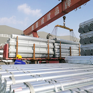 50mm galvanized steel pipe 6 meter q235
