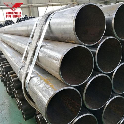 Тяньцзинь YOUFA производит высококачественную цену 48-дюймовой черной стальной трубы erw