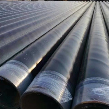 3PE coated large diameter Spiral welded steel pipes