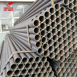 Tianjin Youfa marca ERW tubería de acero precio de tubería redonda de acero dulce