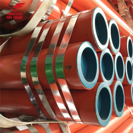 YOUFA fabrica tubos de acero soldados con forma de sección redonda a bajo precio