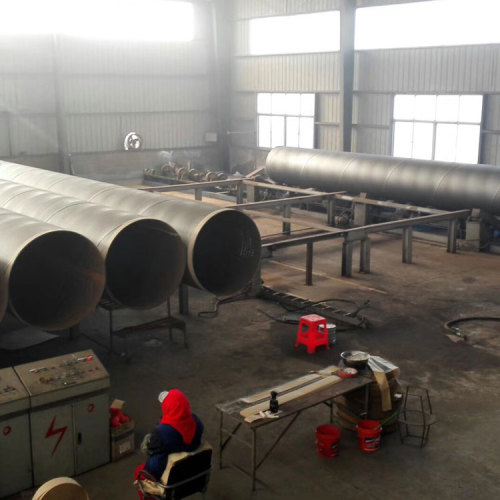 36-дюймовые спиральные стальные трубы, используемые для свайных проектов SSAW ASTM A252 Standard