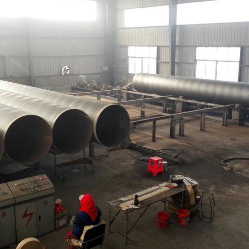 36 inches spiral steel pipes used for piling projects SSAW ASTM A252 Standard