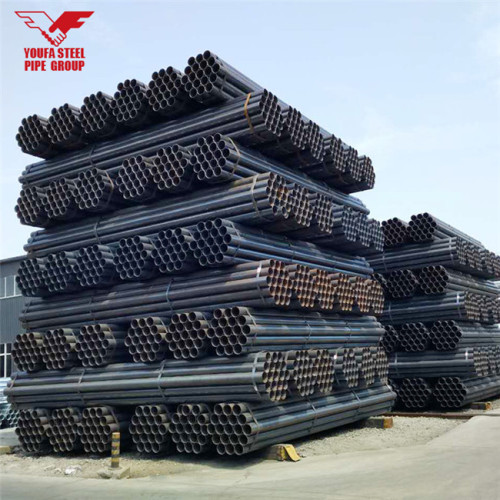 Youfa manufacure Carbon erw hierro negro 60 mm de diámetro de tubería de acero precio