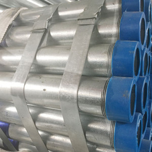 threaded galvanized steel pipe 2 1/2 inch threaded pipe