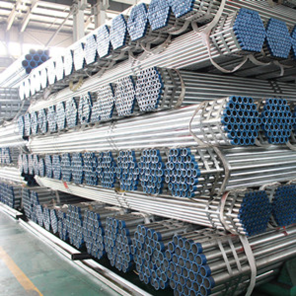 q235  round 8 inch galvanized tube/gi steel pipe  bs 1387